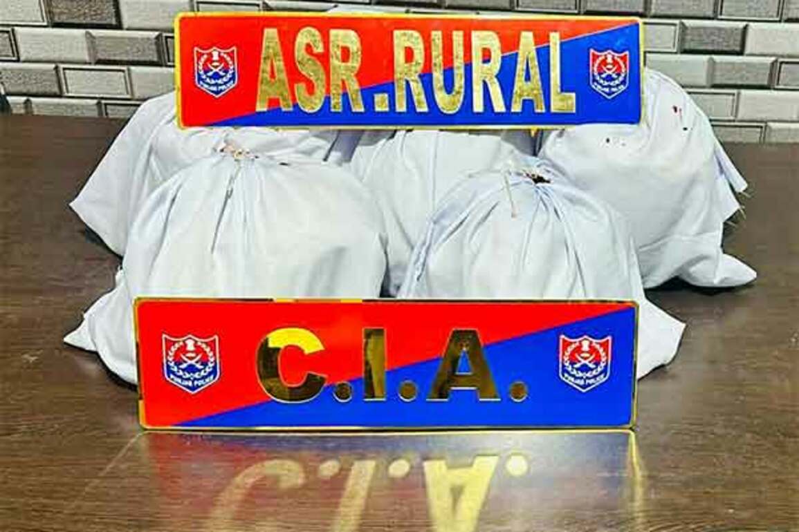 Amritsar Rural Police seize 23 kg heroin from Devi Daspura village