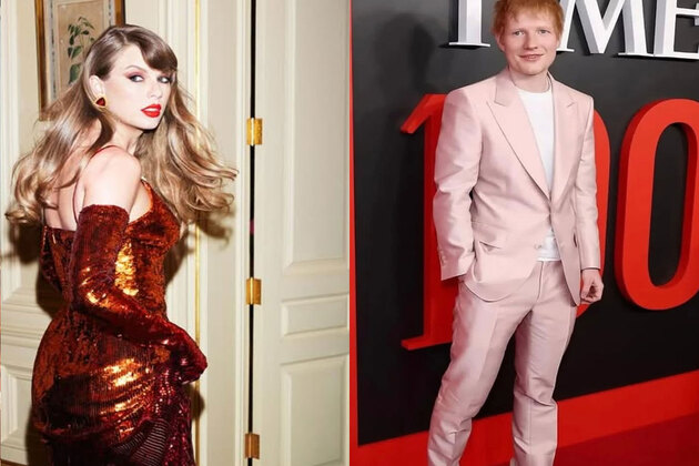 Taylor Swift opens up on her conversation with Ed Sheeran at BFF Selena Gomez's wedding