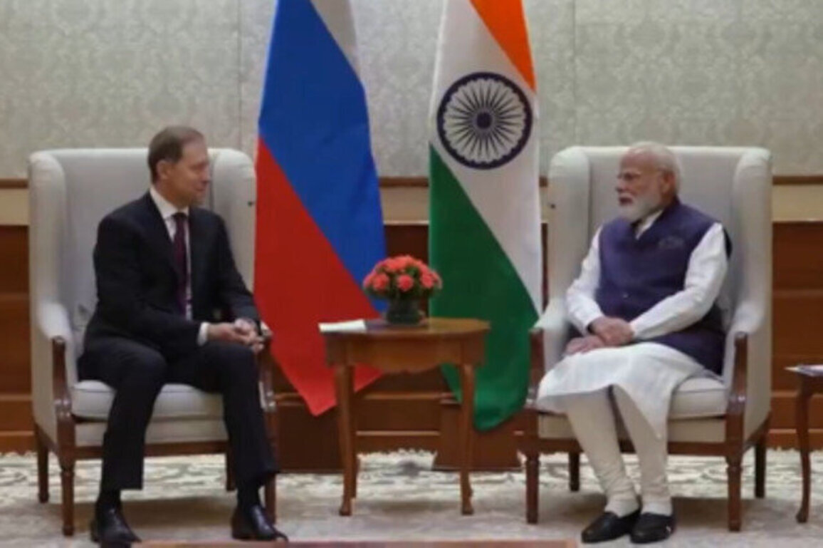 Russia's deputy PM holds talks with India's Modi
