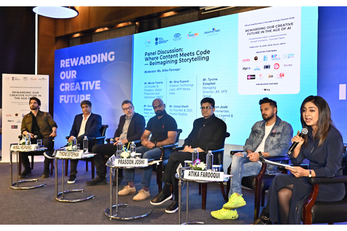 MPA-FICCI Panel at AI Impact Summit 2026 explores AI's role in future of storytelling