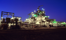 An Outotec SAG mill at the Sally Malay (now Savannah) nickel mine, in Western Australia. Photo: Hugh Brown