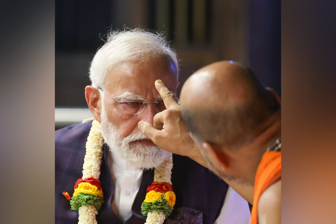 Karnataka: PM Modi calls visit to Udupi's Sri Krishna Matha 'very special'