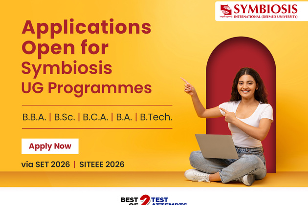 Symbiosis International (Deemed University) opens application for undergraduate programmes via SET & SITEEE 2026
