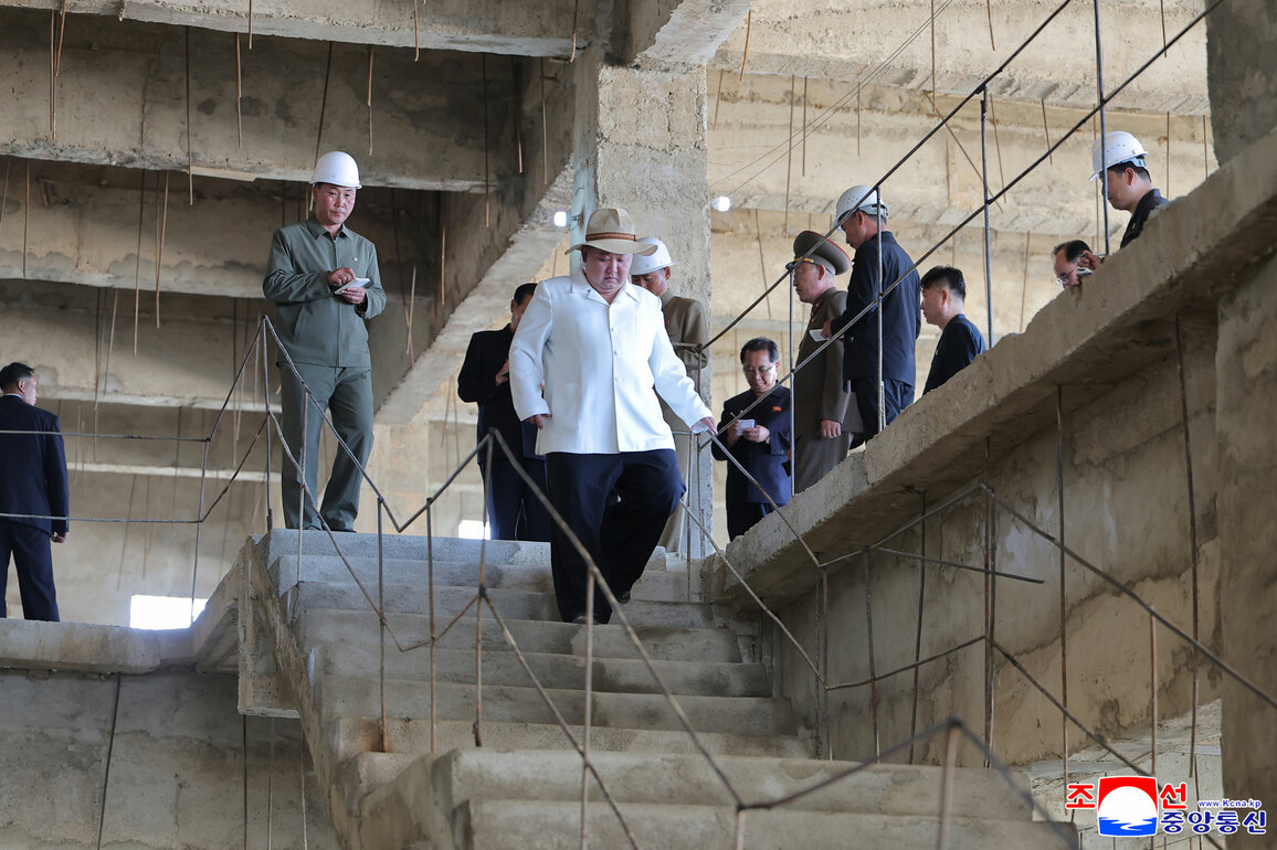 Kim Jong Un blames poor hospital construction on use of unskilled military labor