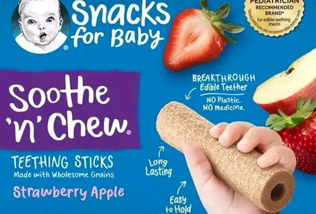 Gerber recall of baby teething sticks over possible choking hazard