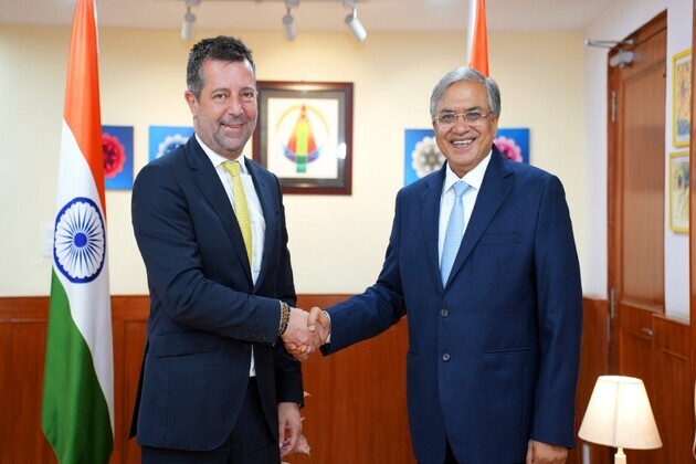 CEC Gyanesh Kumar, Georgian envoy hold talks on training of poll staff