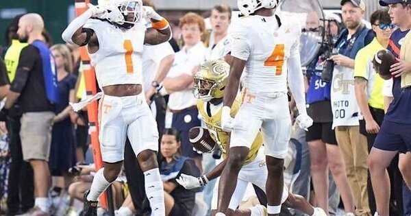 DeSean Bishop, No. 18 Tennessee pull away from Georgia Tech
