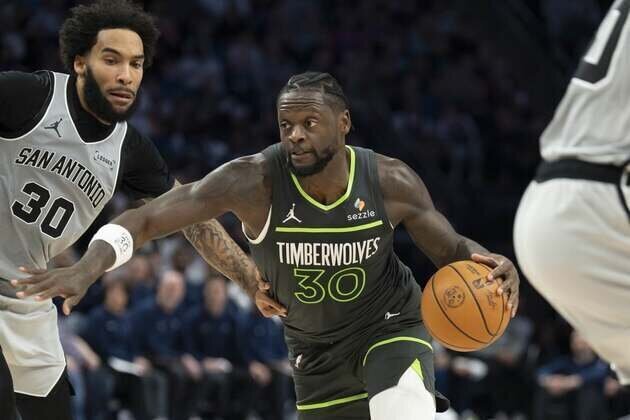 Timberwolves pursue 3-game season sweep of Spurs