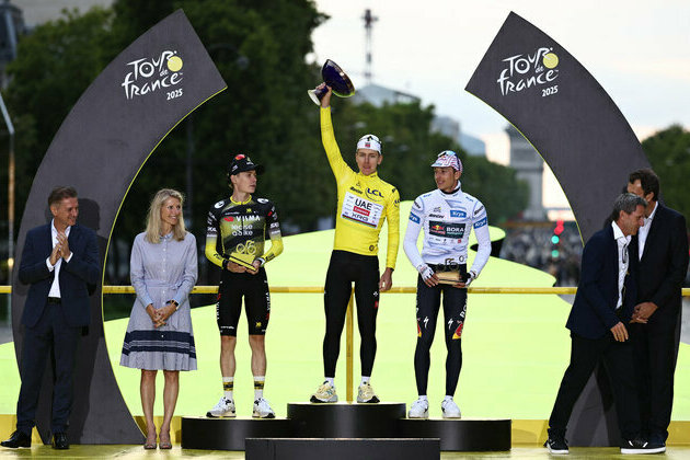 Tadej Pogaar wins his fourth Tour de France for UAE Team Emirates-XRG