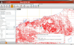  WAMEX search tool page in GeoVIEW.WA, showing polygon attribution of exploration reports for part of the Pilbara region 