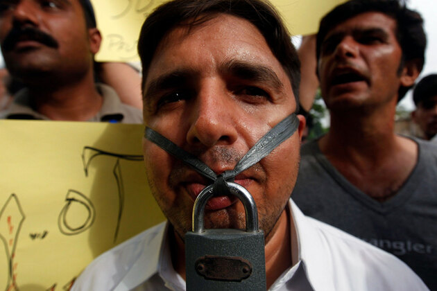 Press freedom in freefall as Pakistan's media faces unprecedented crackdown