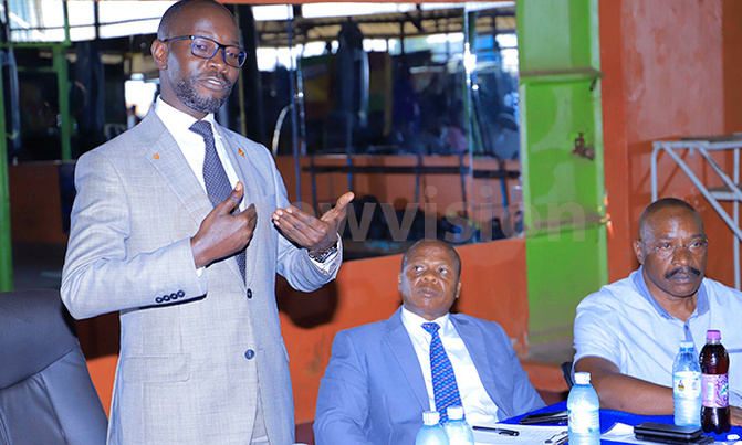 Sports minister Obua tips FMU Sports minister Obua tips FMU