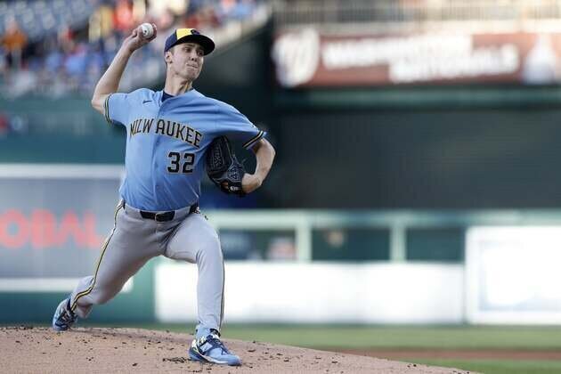 Jacob Misiorowski, William Contreras power Brewers past Nationals