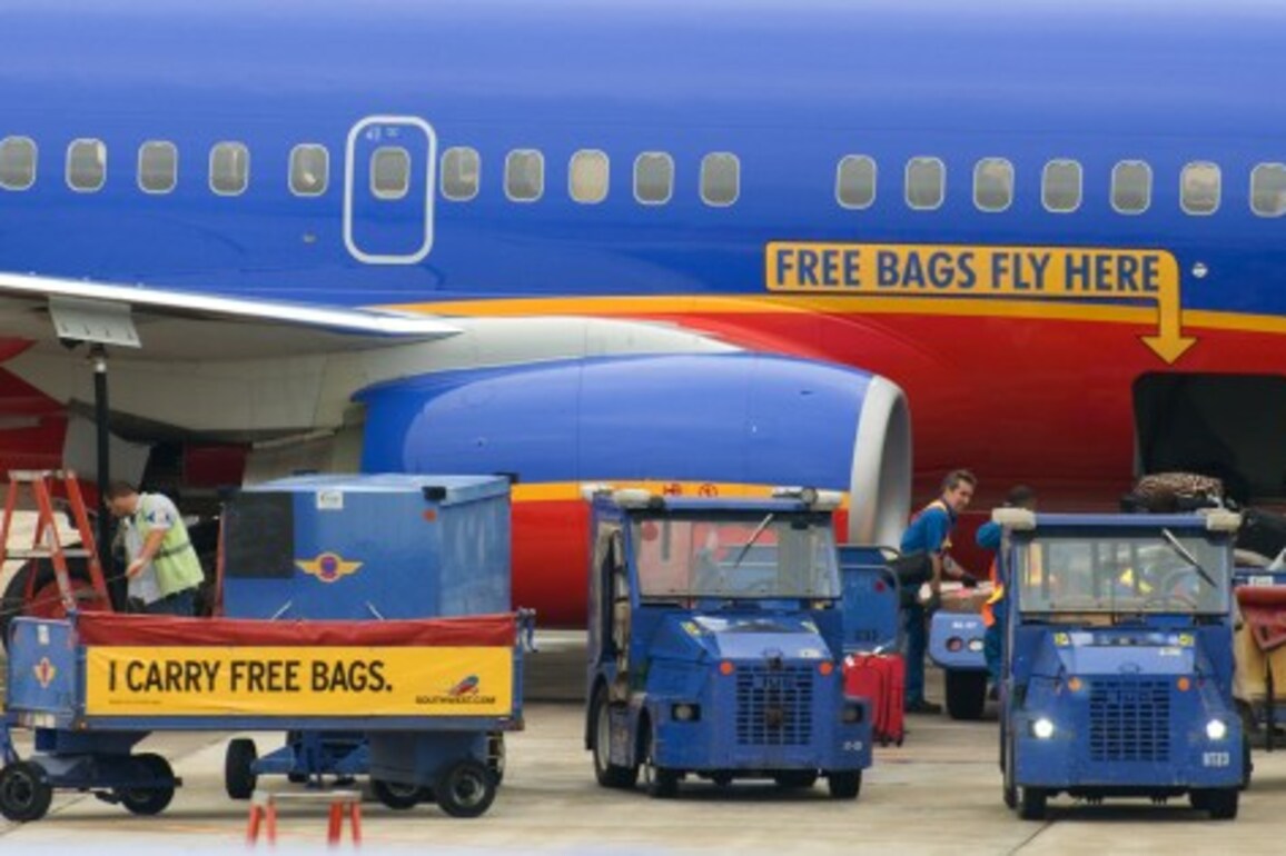 Bag Fees May Boost Southwest Revenueat the Cost of a Famous Slogan