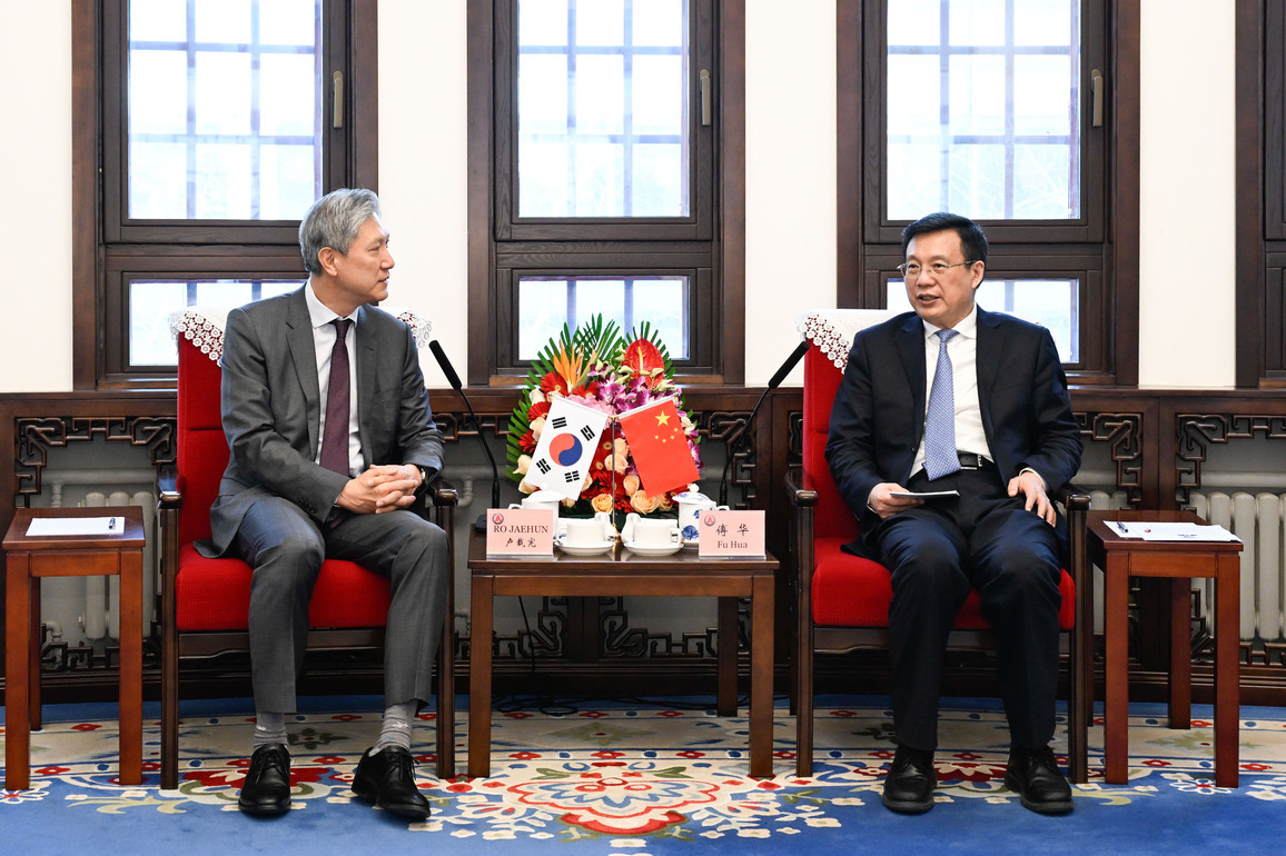 CHINA-BEIJING-XINHUA-FU HUA-ROK AMBASSADOR TO CHINA-MEETING (CN)