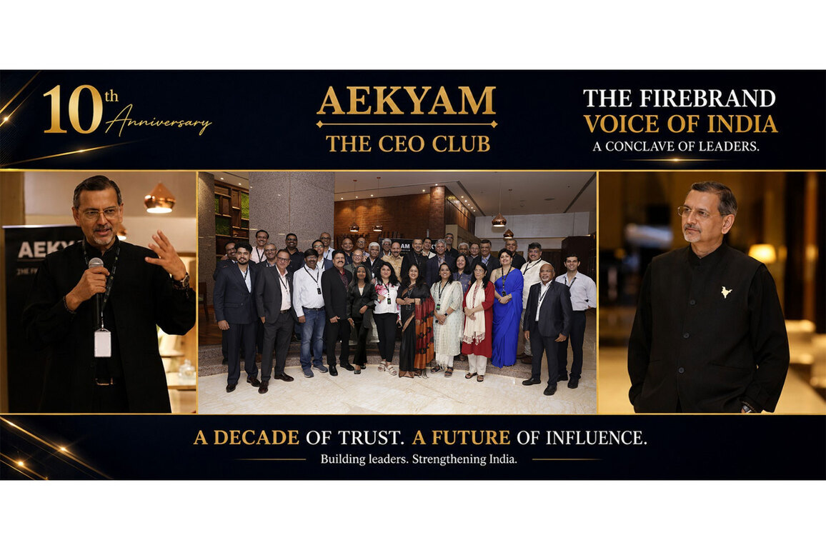 Rahul Dev Pharasi, Architect of Global-Ready Indian Leaders, Brings Top Industry Stalwarts Together at AEKYAM - The Firebrand CEO Club's 10th Anniversary