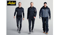 Snickers next generation working clothes combine to defy the winter weather