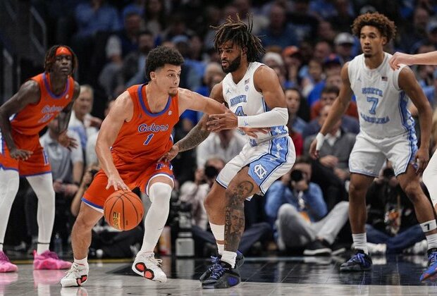 No. 7 Florida pushes past North Carolina to improve to 11-0