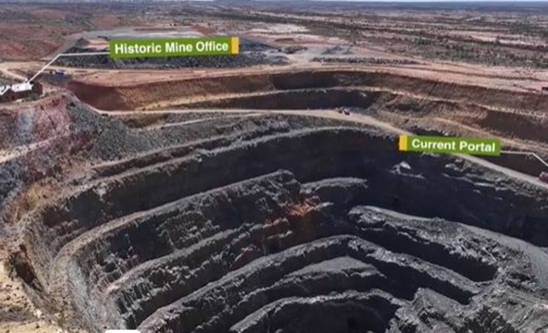 The Great Fingall open pit.