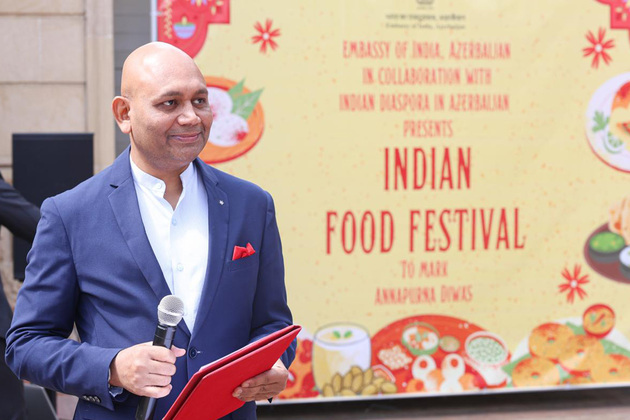 Indian Embassy in Azerbaijan hosts vibrant Indian food festival in Baku