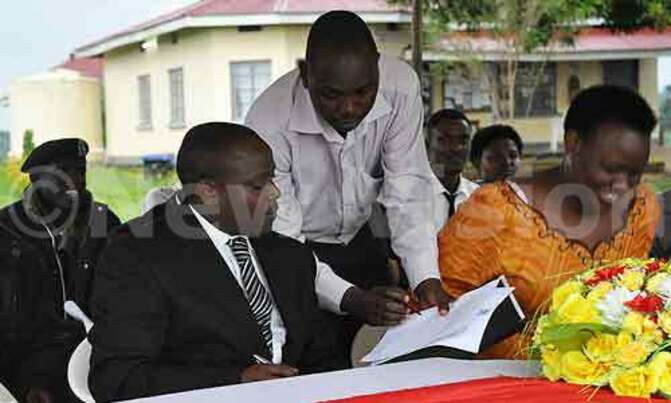 Kibuule urges youth on self enterprise, roots for youth SACCOs Kibuule urges youth on self enterprise, roots for youth SACCOs
