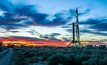  Sunset over a US Department of Energy geothermal test site (Naval Air Station Fallon in Nevada)