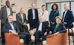 South32's board will be chaired by Karen Wood (front right, seated) from April