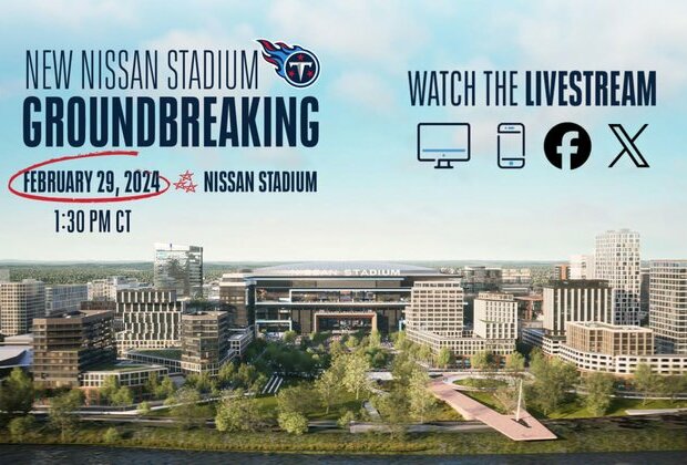 How to Watch: New Nissan Stadium Groundbreaking