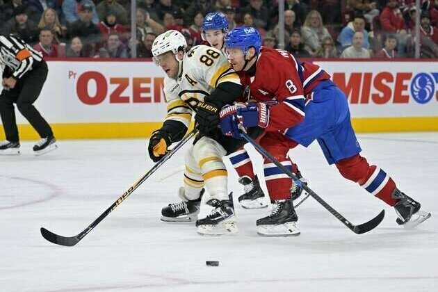 Bruins edge Atlantic foe Canadiens in penalty-filled game