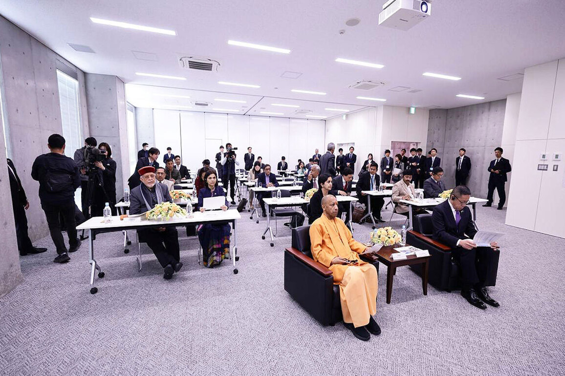 "Uttar Pradesh is firmly committed to advancing green hydrogen": CM Yogi Adityanath after visiting Japan's Yamanashi hydrogen facility