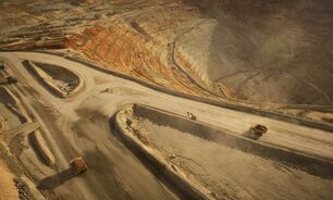 The Antapaccay copper mine in Peru