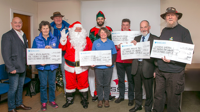 Russell Roof Tiles shares festive cheer with record-breaking charity pot