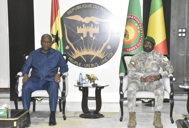 MALI-BAMAKO-GHANAIAN PRESIDENT-MALIAN PRESIDENT-MEETING