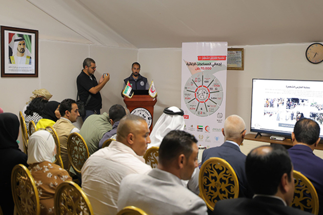 Arab Parliament delegation visits UAE Floating Hospital in Al Arish