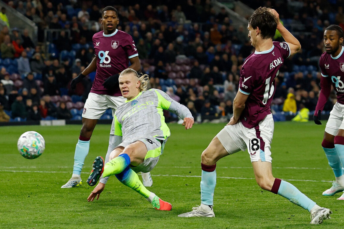 Premier League: Burnley relegated after narrow defeat to Manchester City