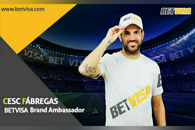 Cesc Fabregas appointed as Betvisa Ambassador