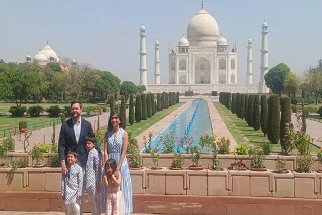 US Vice President JD Vance, and family visits Taj Mahal in Agra, meet CM Yogi Adityanath