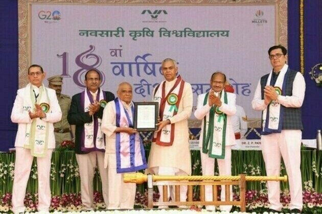 ASPEE Group's Sharad Lallubhai Patel receives Honorary Doctorate from Navsari Agriculture University