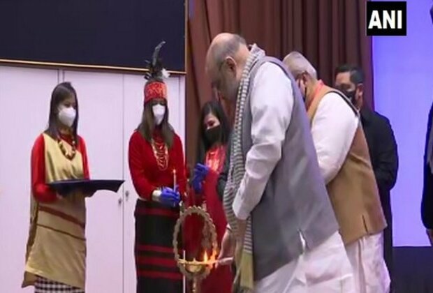 Amit Shah attends 69th North Eastern Session in Shillong