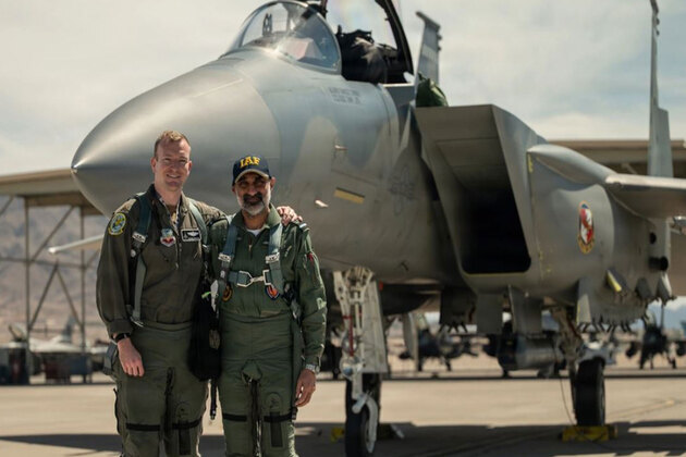 IAF Chief-Air Chief Marshal AP Singh undertakes USAF F15EX sortie during visit to Nellis Air Force Base