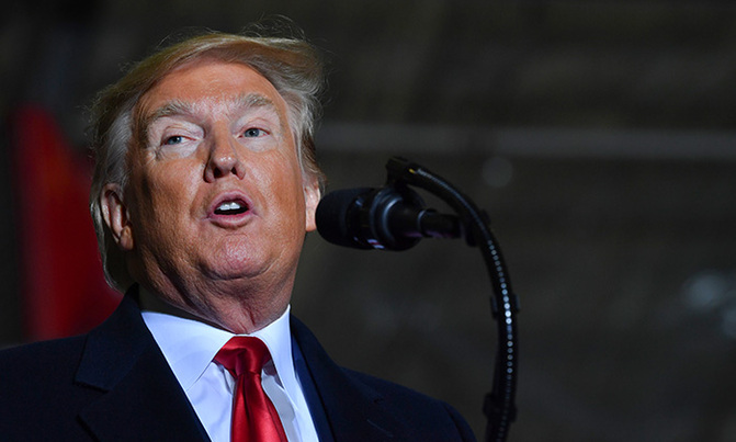 Trump has one of best weeks - apart from impeachment Trump has one of best weeks - apart from impeachment