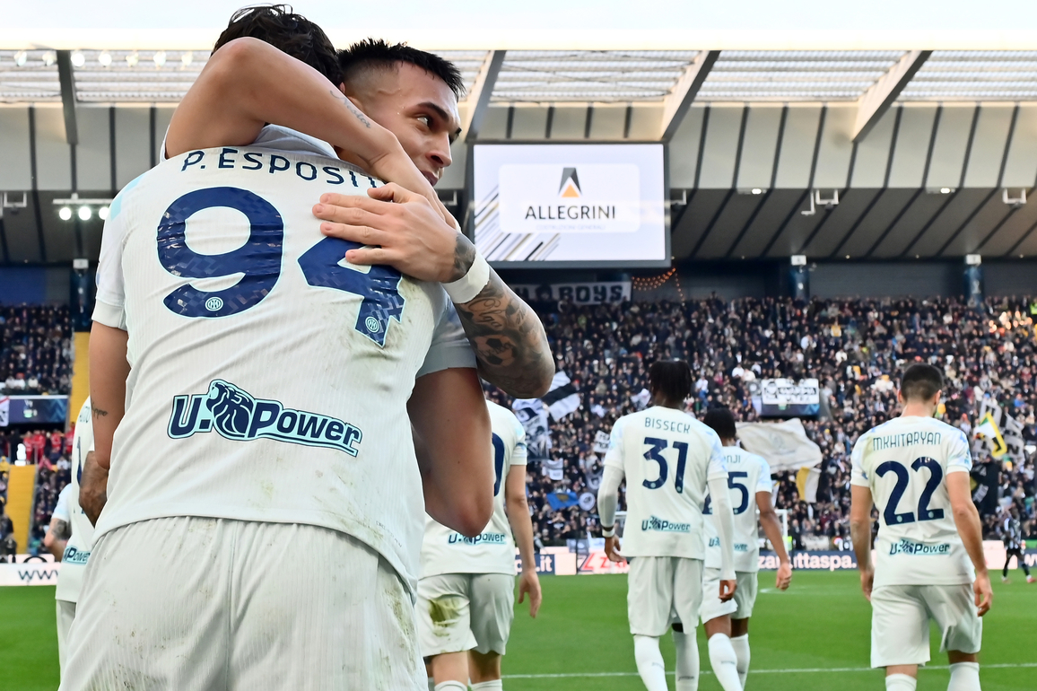 (SP)ITALY-UDINE-FOOTBALL-SERIE A- UDINESE VS INTER MILAN