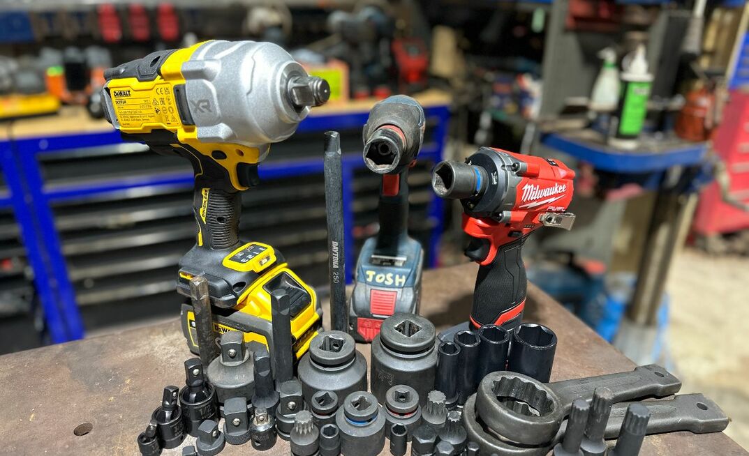 Your impact wrench is only as useful as the range of accessories in your arsenal. It is a good idea to stock up on impact tools to avoid the temptation to use standard sockets and accessories, which risks rounding nuts and bolts and damaging your sockets