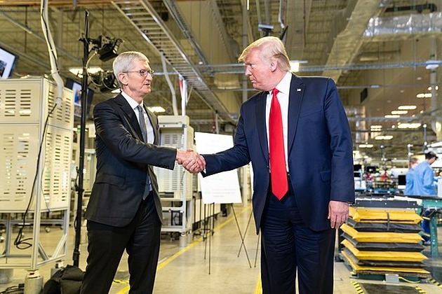 Apple pledges $100 billion more in US amid tariff pressure from Trump