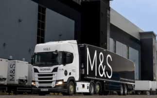M&S vehicle fleet to include more than 300 biomethane-powered trucks by March 2027