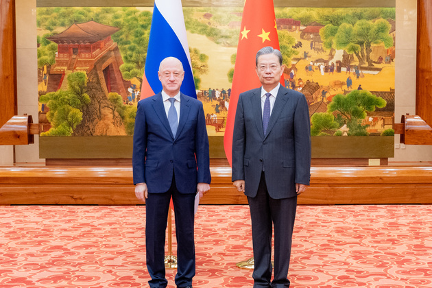 CHINA-BEIJING-ZHAO LEJI-RUSSIAN STATE DUMA-DEPUTY CHAIRMAN-MEETING (CN)