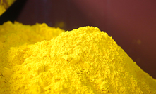   Yellowcake uranium