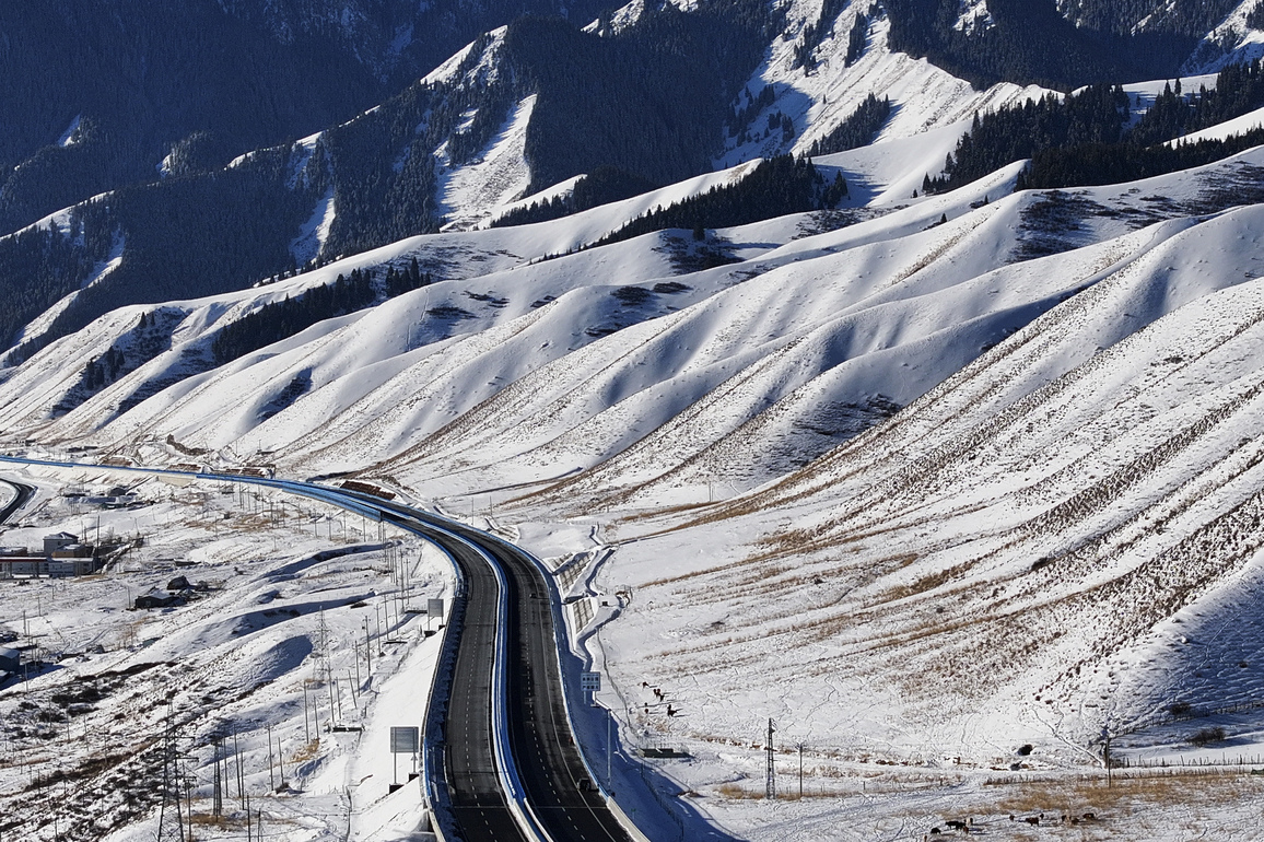 CHINA-XINJIANG-WORLD LONGEST EXPRESSWAY TUNNEL (CN)