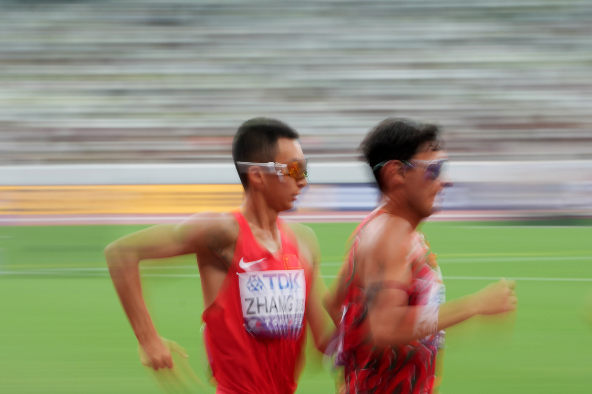 (SP)JAPAN-TOKYO-ATHLETICS-WORLD ATHLETICS CHAMPIONSHIPS-MEN'S 35KM RACE WALK FINAL