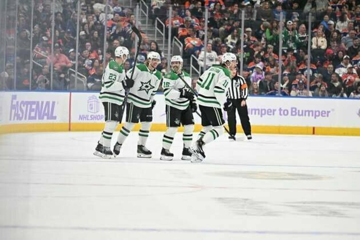 Jamie Benn nets goal No. 400 in Stars' blowout of Oilers